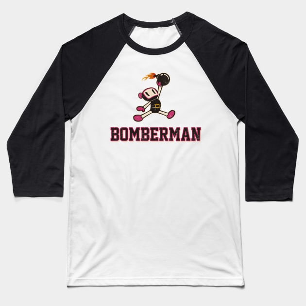 J-BOMBERMAN Baseball T-Shirt by Talehoow